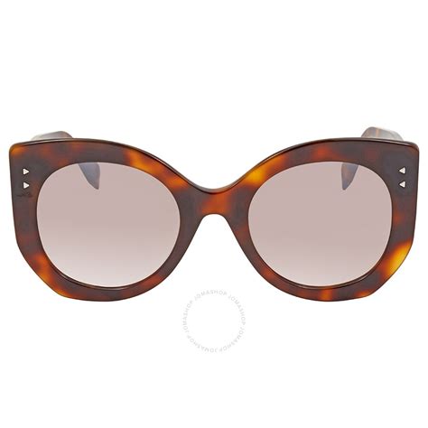 fendi cat eye sunglasses pink